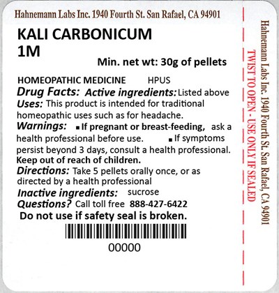 Kali Carbonicum 1M 30g - Kali Carbonicum 1M 30g